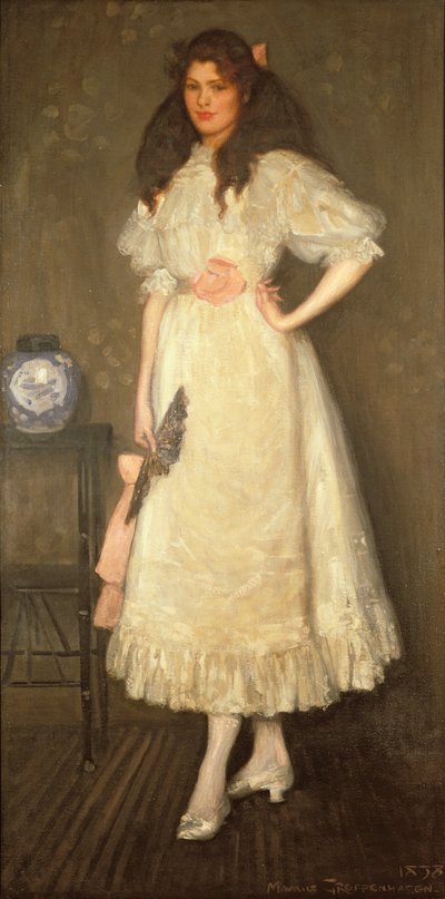 Portrait of Miss Sybil Waller by Maurice Greiffenhagen